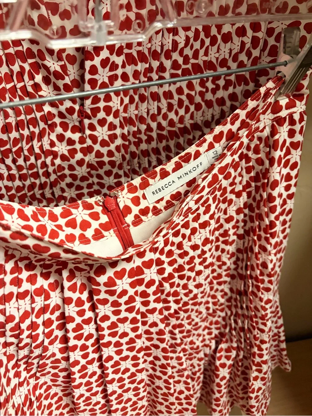 Rebecca Minkoff Red Hearts Matching Set